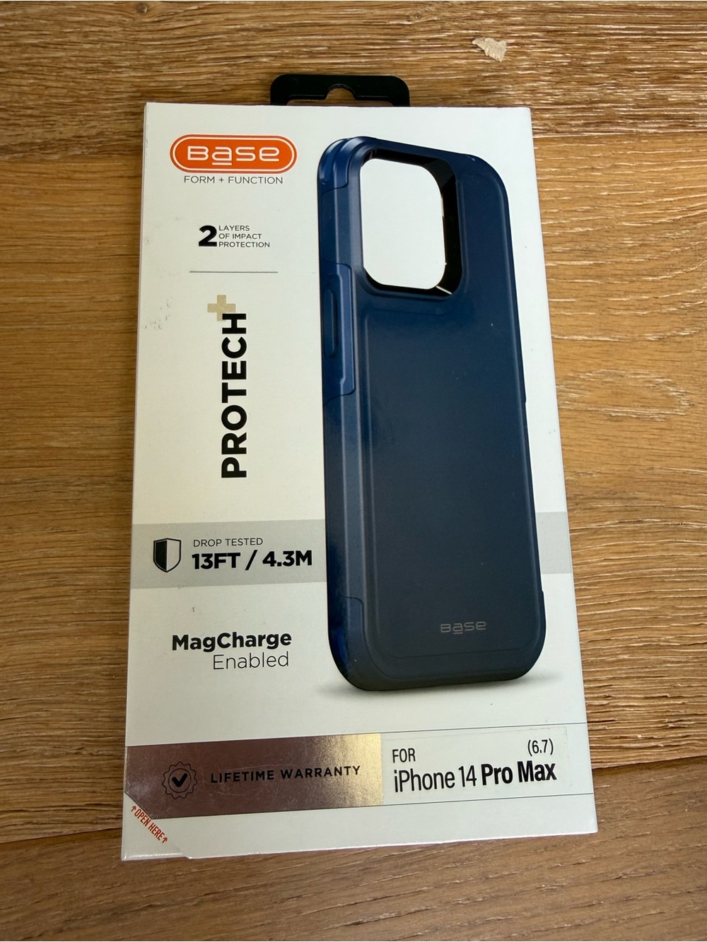 New Base ProTech+ MagCharge Ready Navy Blue/Black Case for iPhone 14 Pro Max